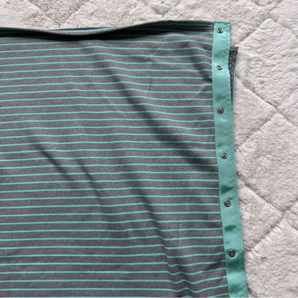 Lululemon | Vinyasa Scarf *Rulu "Parallel Stripe Menthol Heathered Slate" - Picture 4 of 10